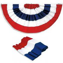 Pleated Fan 3ft X 6ft Nylon Decoration Flags