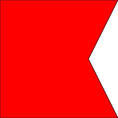 Size #0 Bravo Signal Code Signal Code Flags