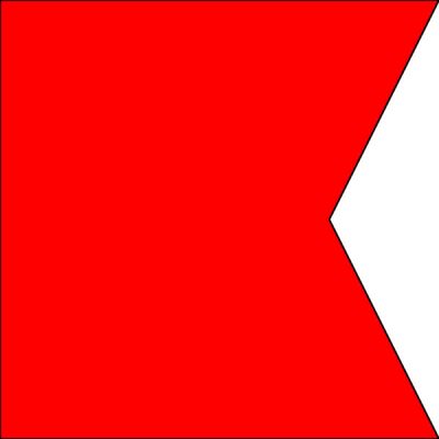 Size #7 Bravo Signal Code Signal Code Flags