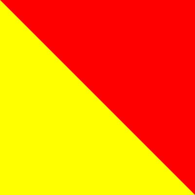 Size #2 Oscar Signal Code Specialty Flags