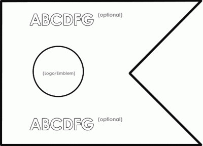 Policy Department Units -Type I Police Department Guidons