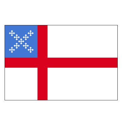 Episcopal Outdoor Flag 2ft X 3ft Religious Flags