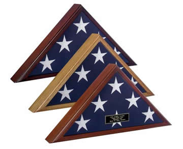 Flag Display Case Walnut Flag Cases Display