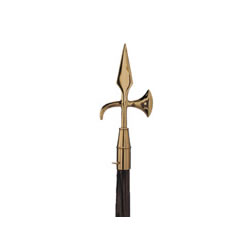 Brass Battle Axe 9in Indoor Flagpoles Ornaments