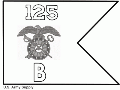 Support units (ARNG) National Guard guidons