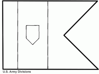 Divisions Support (ARNG) National Guard guidons