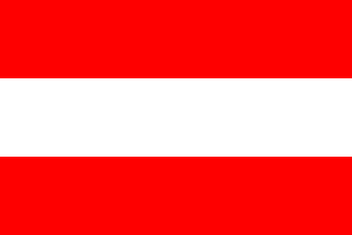 Austria Flag 3' X 5' Indoor/Parade Flag Set World Countries Flags