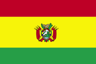 Bolivia Flag 3' X 5' Indoor/Parade Flag Set World Countries Flags