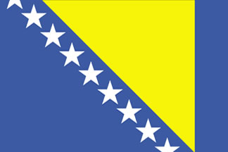 Bosnia-Herzegovina Flag 3' X 5' Outdoor Flag World Countries Flags