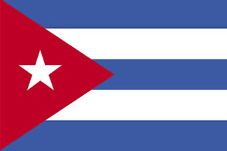 Cuba Flag 3' X 5' Indoor/Parade Flag Set World Countries Flags