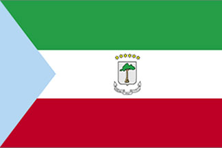 Equatorial Guinea Flag 3' X 5' Indoor/Parade Flag Set World Countries Flags