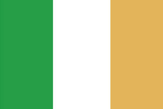 Ireland Flag 3' X 5' Indoor/Parade Flag Set World Countries Flags