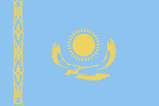 Kazakhstan Flag 3' X 5' Outdoor Flag World Countries Flags