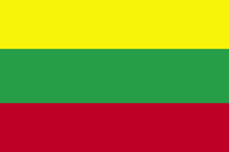 Lithuania Flag 3' X 5' Indoor/Parade Flag Set World Countries Flags