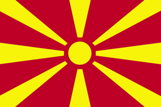 Macedonia Flag 3' X 5' Outdoor Flag World Countries Flags
