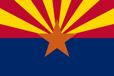Arizona State Flag 3'x5' US State Flags Polyester