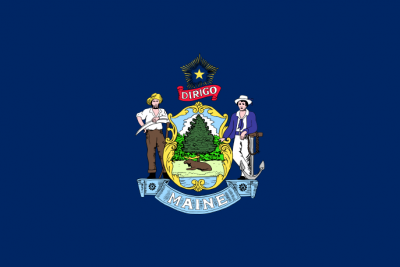 Maine State Flag 4'x6' US State Flags Nylon