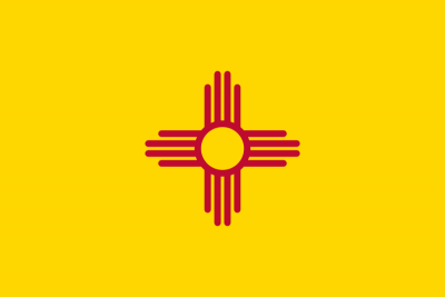 New Mexico State Flag 3'x5' US State Flags Nylon