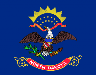 North Dakota State Flag 3'x5' US State Flags Nylon